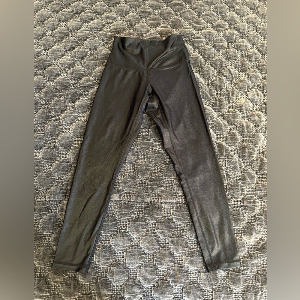 DYI Black Leather Leggings